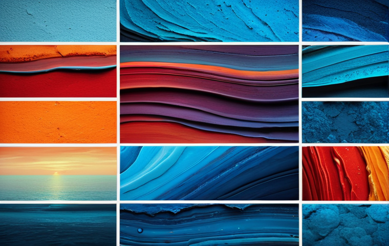 **Emotional Color Palette**: Create an abstract artwork that features a variety of colors representing different emotions. Include shades of blue for sorrow and contemplation, and warm colors like red and orange to symbolize joy and energy. The composition should evoke a sense of emotional depth and exploration.